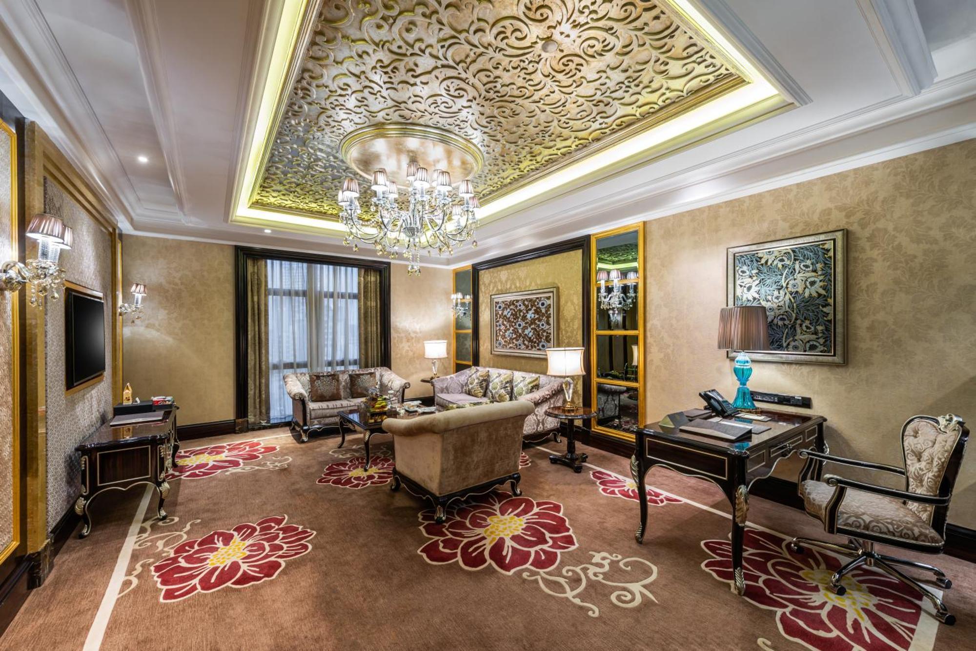 利雅得水仙水疗酒店 利雅德 外观 照片 A suite at the hotel