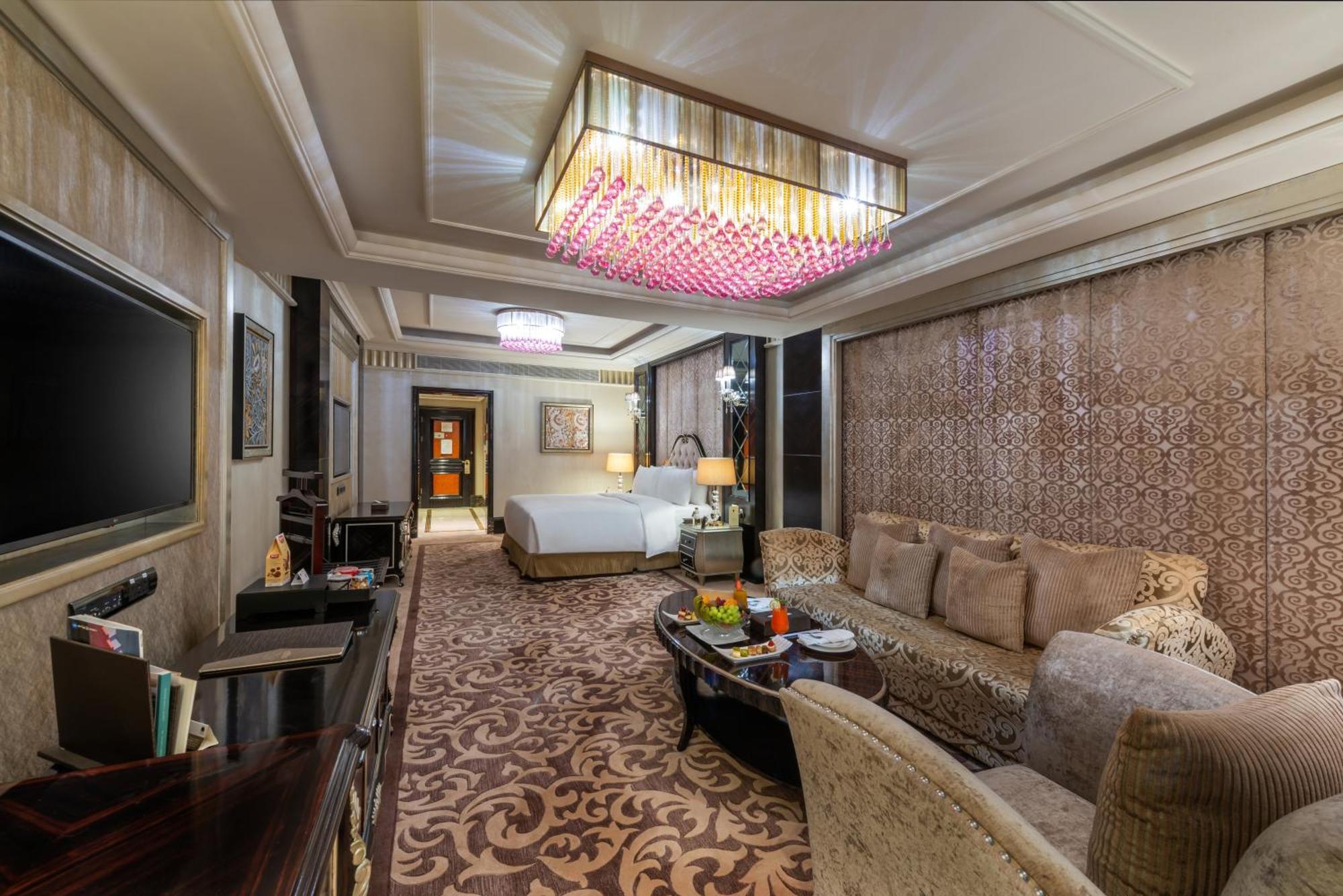 利雅得水仙水疗酒店 利雅德 外观 照片 A suite at the hotel